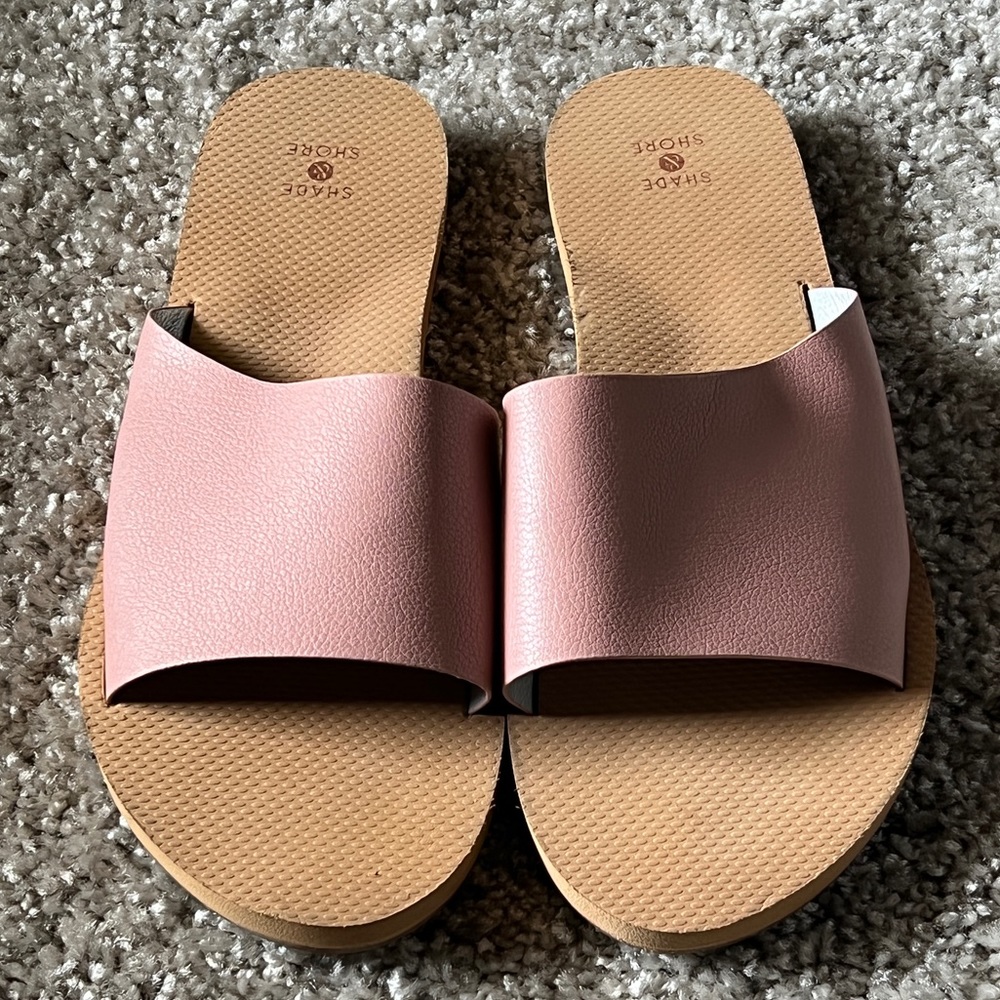 SHADE & SHORE Slip-on Sandals